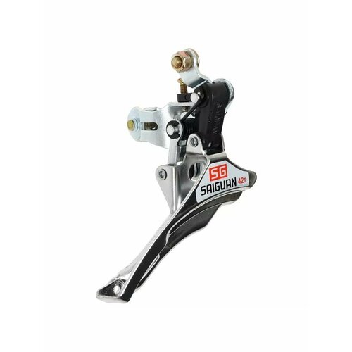 Переключатель передний Saiguan QD-08, нижняя тяга 28,6 мм, 4