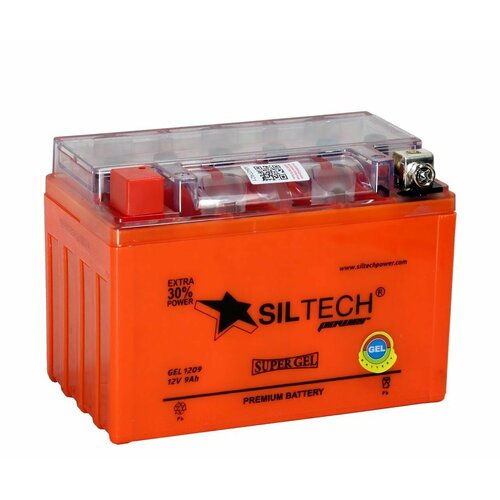 Аккумулятор SILTECH GEL1209 12V9AH п. п. (YTX9-BS) д150ш86в107/150
