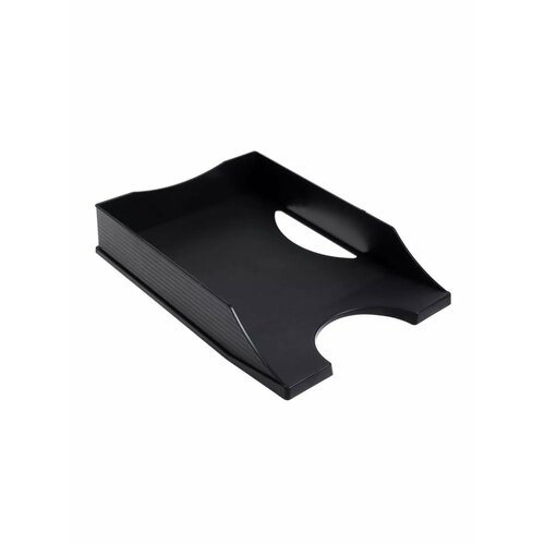 Лоток горизонтальный для бумаг Calligrata чёрный 624₽