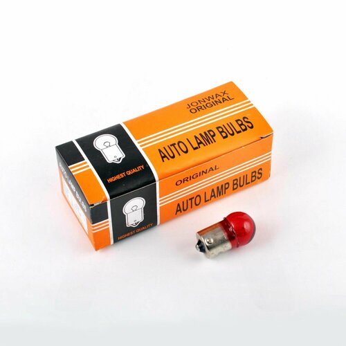 Лампа G18 поворот габарит 12V 10W красная 10шт ORANGE BOX 522₽