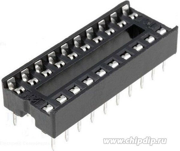 SCS-20 (DS1009-20AN) DIP панель 20 контактов узкая