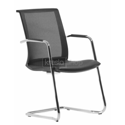 Конференц-кресло Skin Skin black Dakota black черная сетка сиденье черная натуральная кожа 32890₽