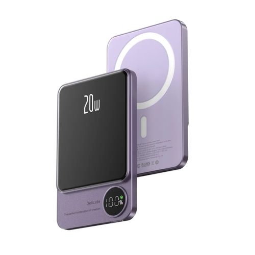 Портативный аккумулятор Magnetic Wireless Charging Purple 2090₽