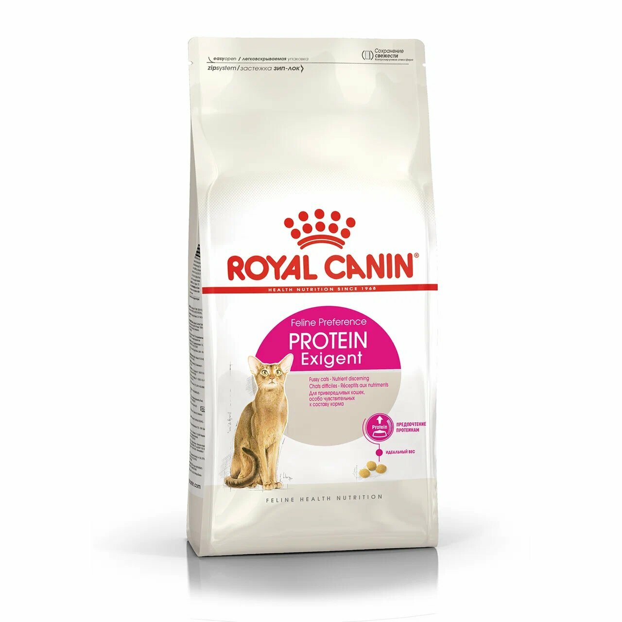 Корм для кошек Royal Canin Protein Exigent (Протеин Экзиджент) Корм сухой сбалансированный для привередливых взрослых кошек, 0,4кг