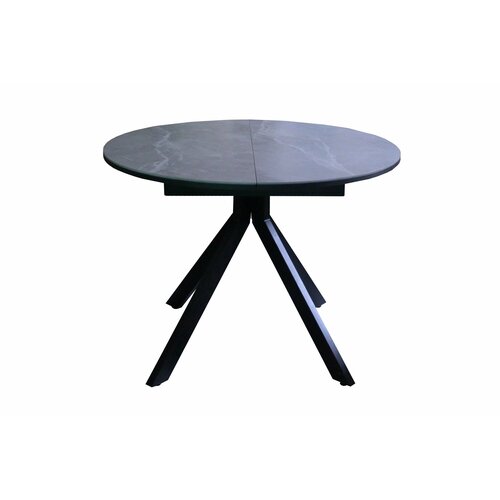 Стол круглый обеденный раскладной RI-COM Хилтон, 98 x 98, 75см, керамогранит