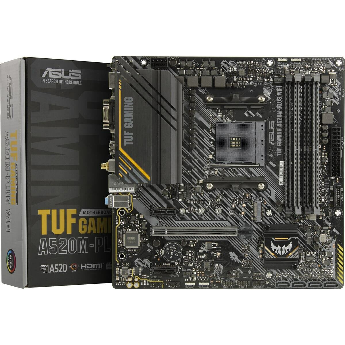 Материнская плата Asus TUF GAMING A520M-PLUS WIFI