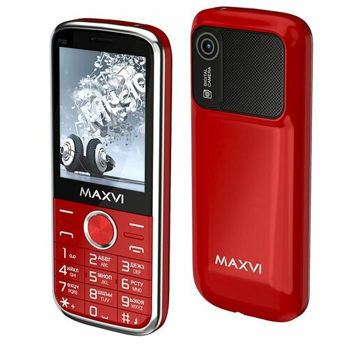 MAXVI P30 2 SIM красный 2250₽