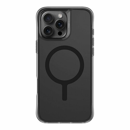 Чехол Uniq для iPhone 16 Pro Max - Lifepro Xtreme AF (MagSafe), Frost Smoke черный