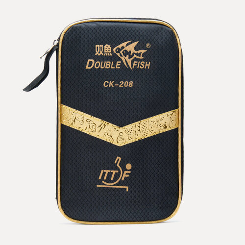 Изображение товара Ракетка для настольного тенниса DOUBLE FISH CK-208, 1 ракетка с сумкой-чехлом, одобрено ITTF