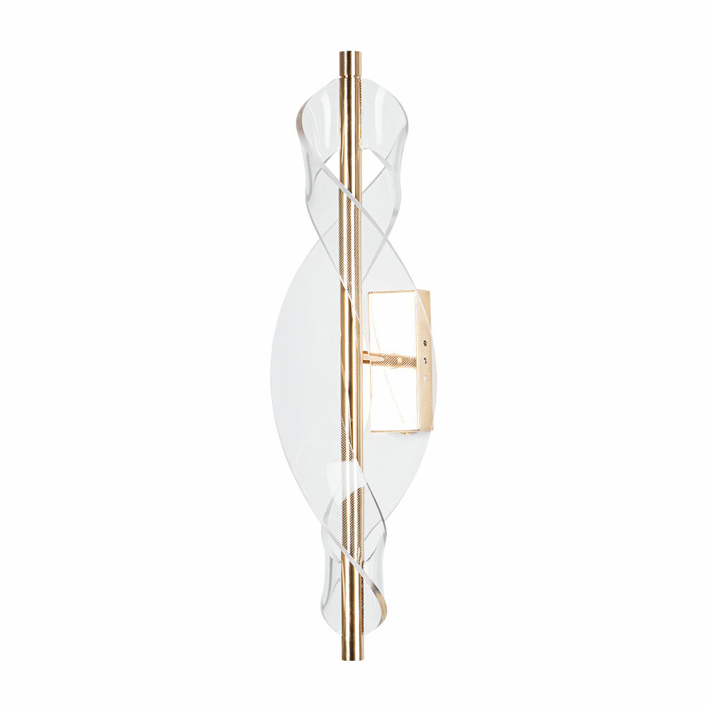 Настенный светильник Arte Lamp FIORITA A2093AP-1GO LED 12 Вт золотистый