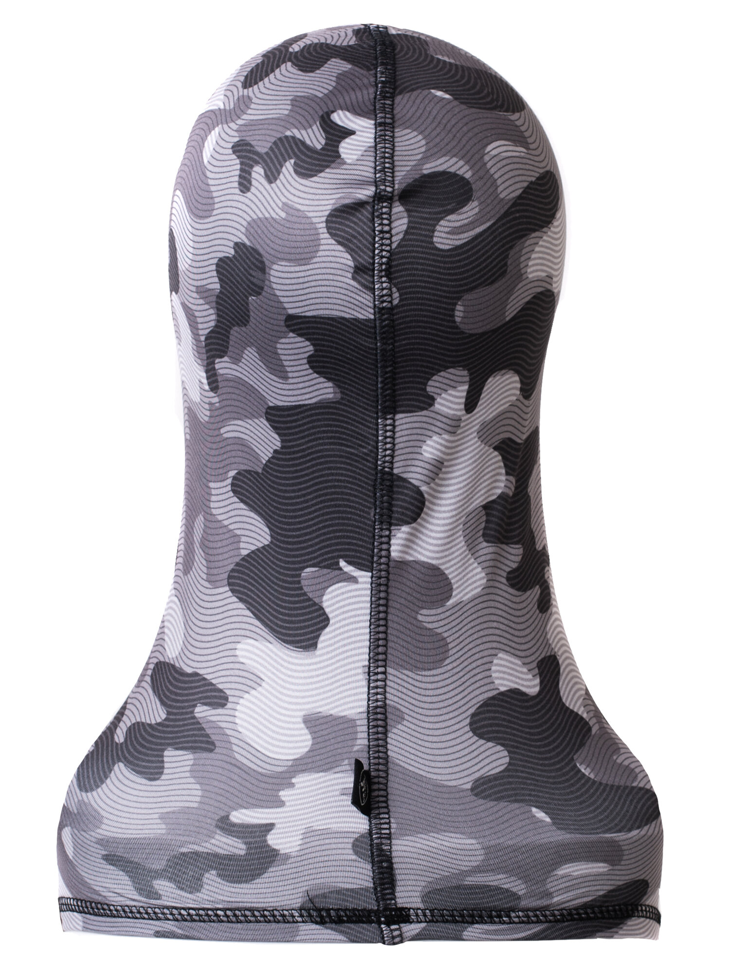 Балаклава AUCRUX для мужчин, размер Универсальный, черный, серый — фото 1