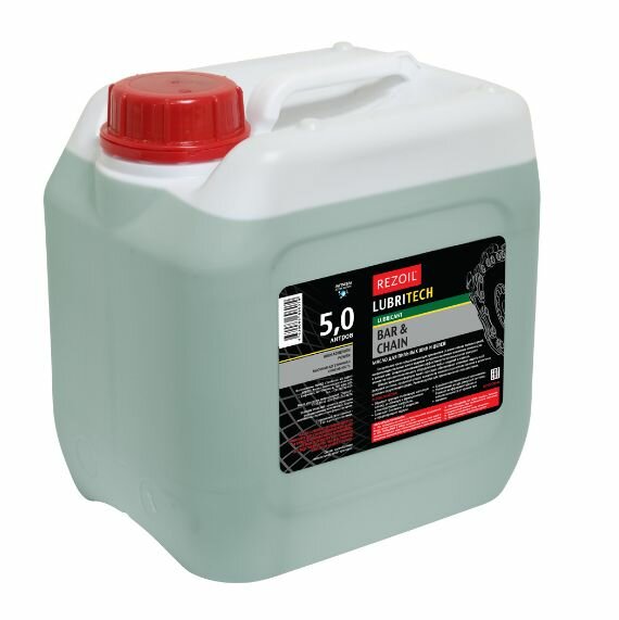 Смазка REZOIL LUBRITECH цепное (зеленое; до-33 С) 5 л.