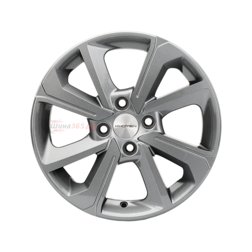 Колесный диск Khomen Wheels KHW1501 (Vesta) 6x15/4x100 ET50 D60,1 Gray