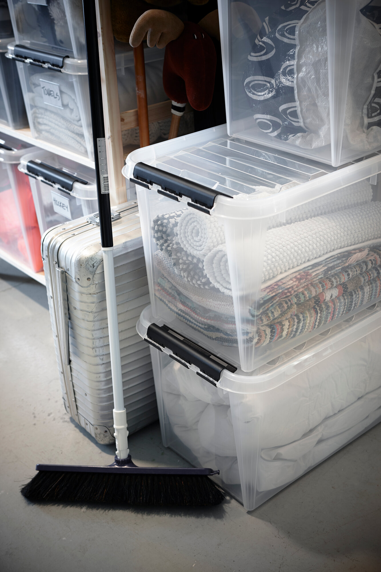 Коробка для хранения с колесиками ORTHEX SMART STORE CLASSIC BOX 70 3530170 Transparent 720x400x390