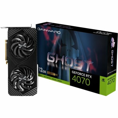 Видеокарта Gainward GeForce RTX 4070 GHOST OC 12G 93720₽