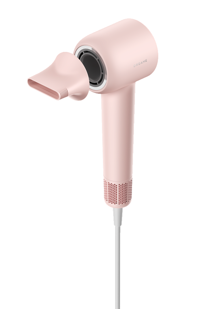 Фен Dreame Hair Gleam AHD12A, ионизация, подача холодного воздуха, розовый