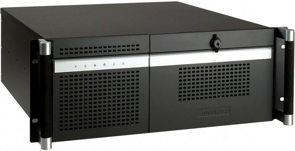 ACP-4320BP-00C 4U Rackmount Chassis, for PICMG Motherboard, Отсеки: 3*(3.5" или 2.5") ext + 2*5.25" ext, Размер (ШВГ): 482x177x479mm, без блока питания Advantech - фото №1