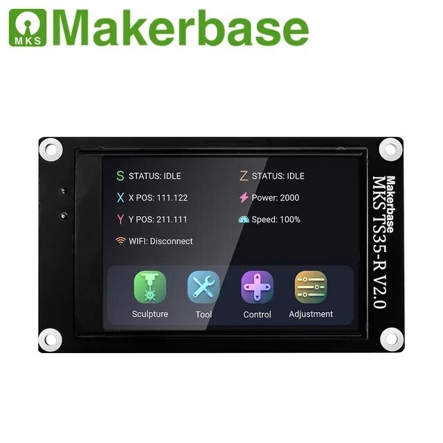 Плата управления MKS Robin Nano V3.1 для 3D-принтера, MKS TS35-R V2.0