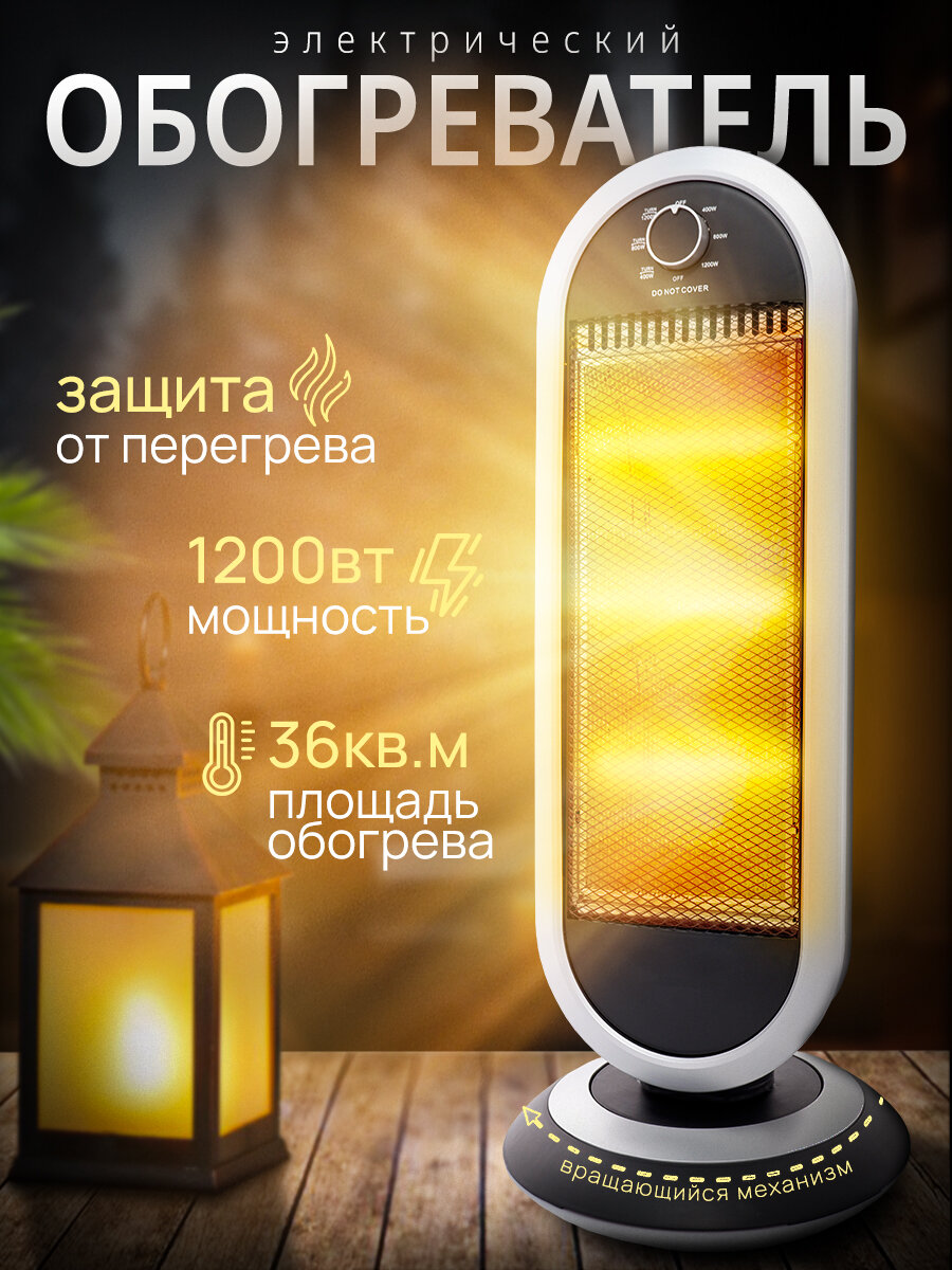 Обогреватель настольный  напольный нагреватель портативный электрический для дома  дачи Тепловентилятор