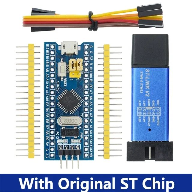 ST-LINK V2 Симулятор загрузки для STM32F103C8T6, 1SET Original C8T6