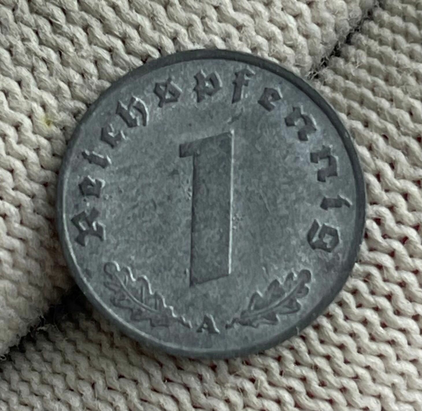 Германия, 3 рейх 1 рейхспфенниг 1940-1945 годов. Оригинал