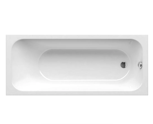 Ванна акриловая Ravak Chrome Slim C731300000 160x70 см (без опоры) белый