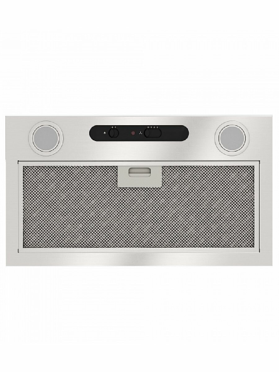 Вытяжка врезной блок Elikor 52Н-400-П3Д, 52 см, 400 м³/ч, 3 скорости, отвод и рециркуляция, 2 лампы, черный — фото 1