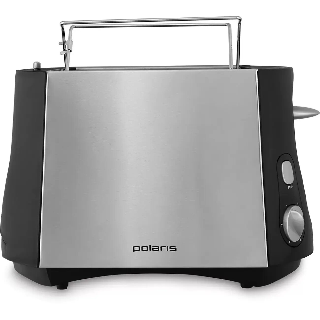 Тостер Polaris PET 0812А, Антипригарное покрытие: Есть, Гарантия: 2 г, Количество отделений: 2 — фото 1