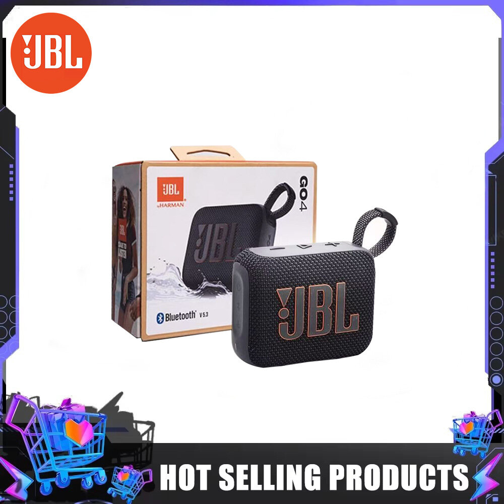 Портативная колонка JBL GO 4, IP67, 4.2 Вт, Bluetooth 5.3, серо-зеленый — фото 1