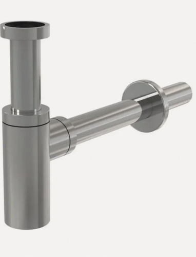 Изображение товара Сифон для раковины Grocenberg GB210 Никель, круглый, отражатель, латунь