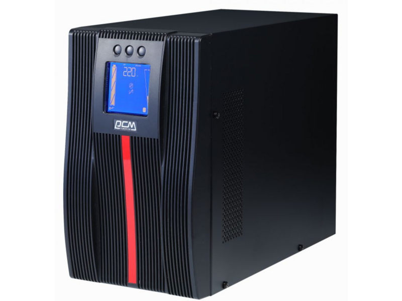 Источник бесперебойного питания Powercom MACAN, On-Line, 3000VA/3000W, Tower, 8*IEC320-C13+с19, Serial+USB, SNMP Slot (1034863)