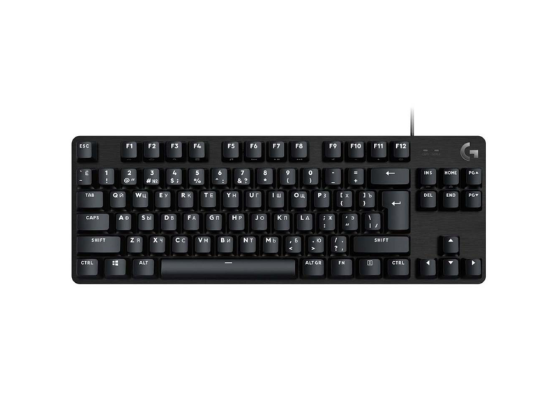 Клавиатура клавиатура/ Gaming Keyboard G413 TKL SE Mechanical - BLACK - RUS - USB - TACTILE SWITCH