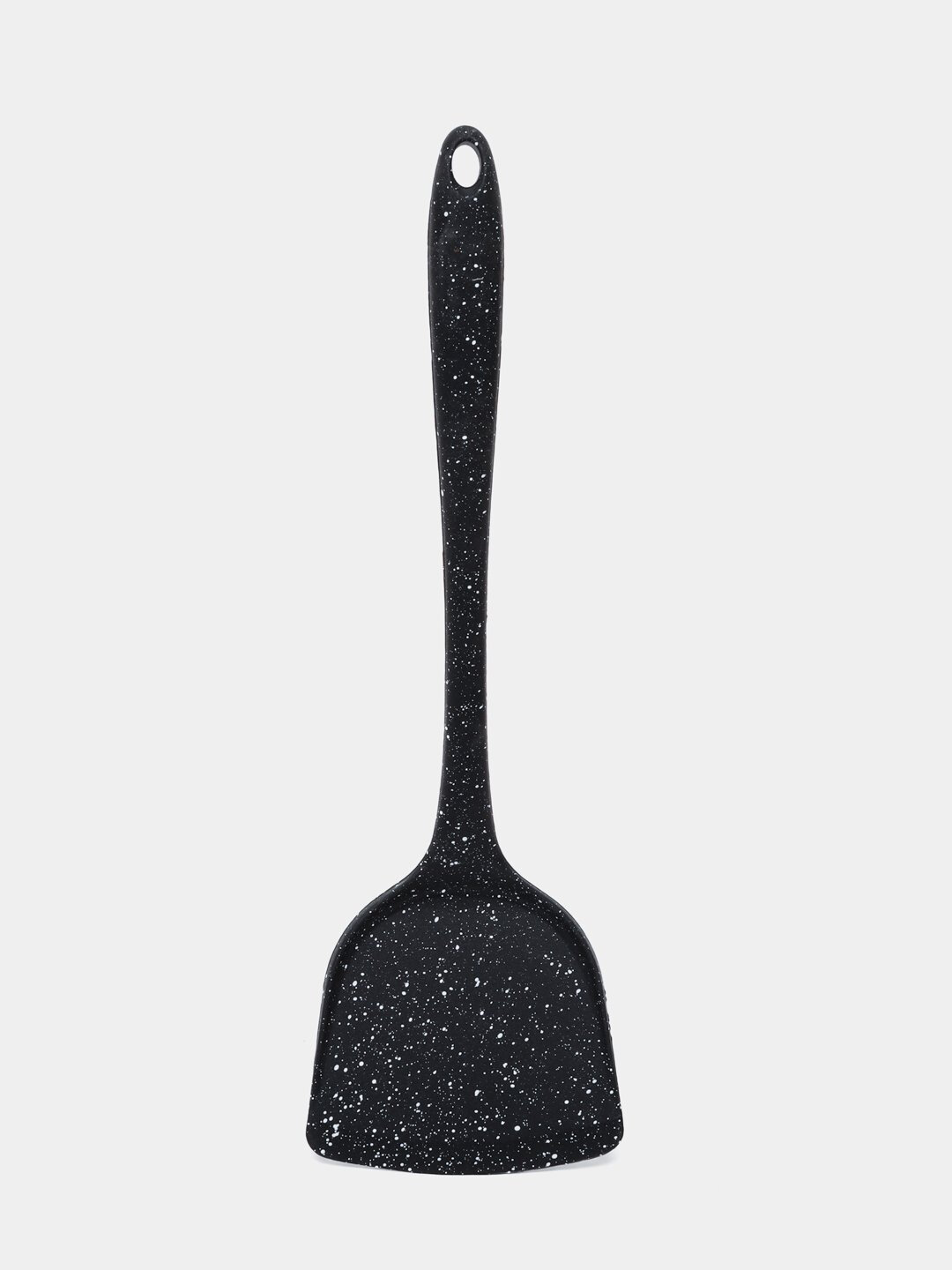 Лопатка для кухни, силиконовая (черный)