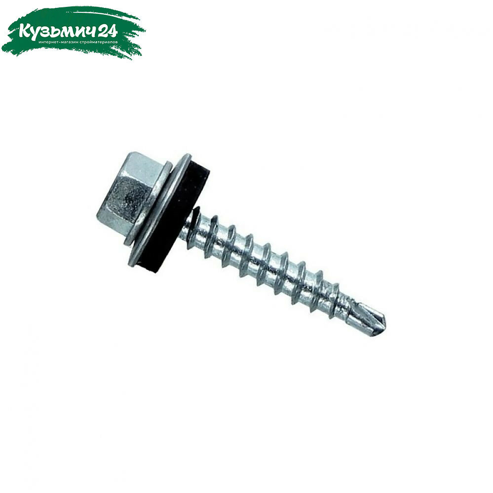 Саморез кровельный Жесть 48х35мм оцинкованный 8 шт