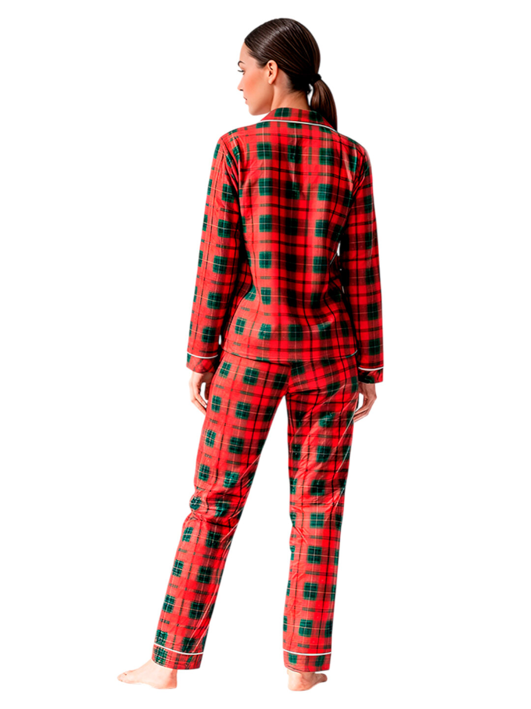 Пижама , размер 52, бордовый — фото 1