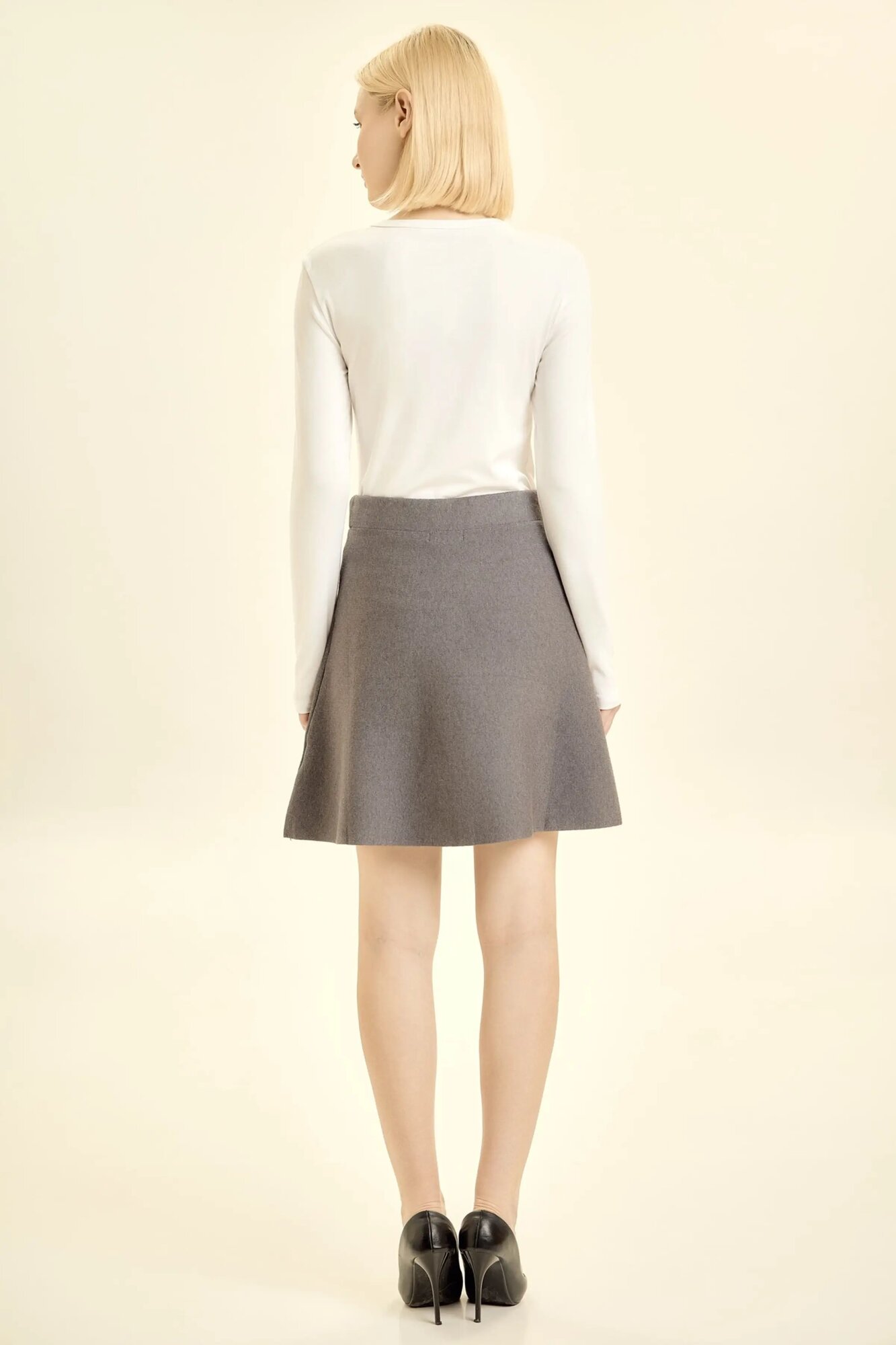 Юбка Selfie, размер S, серый — фото 1