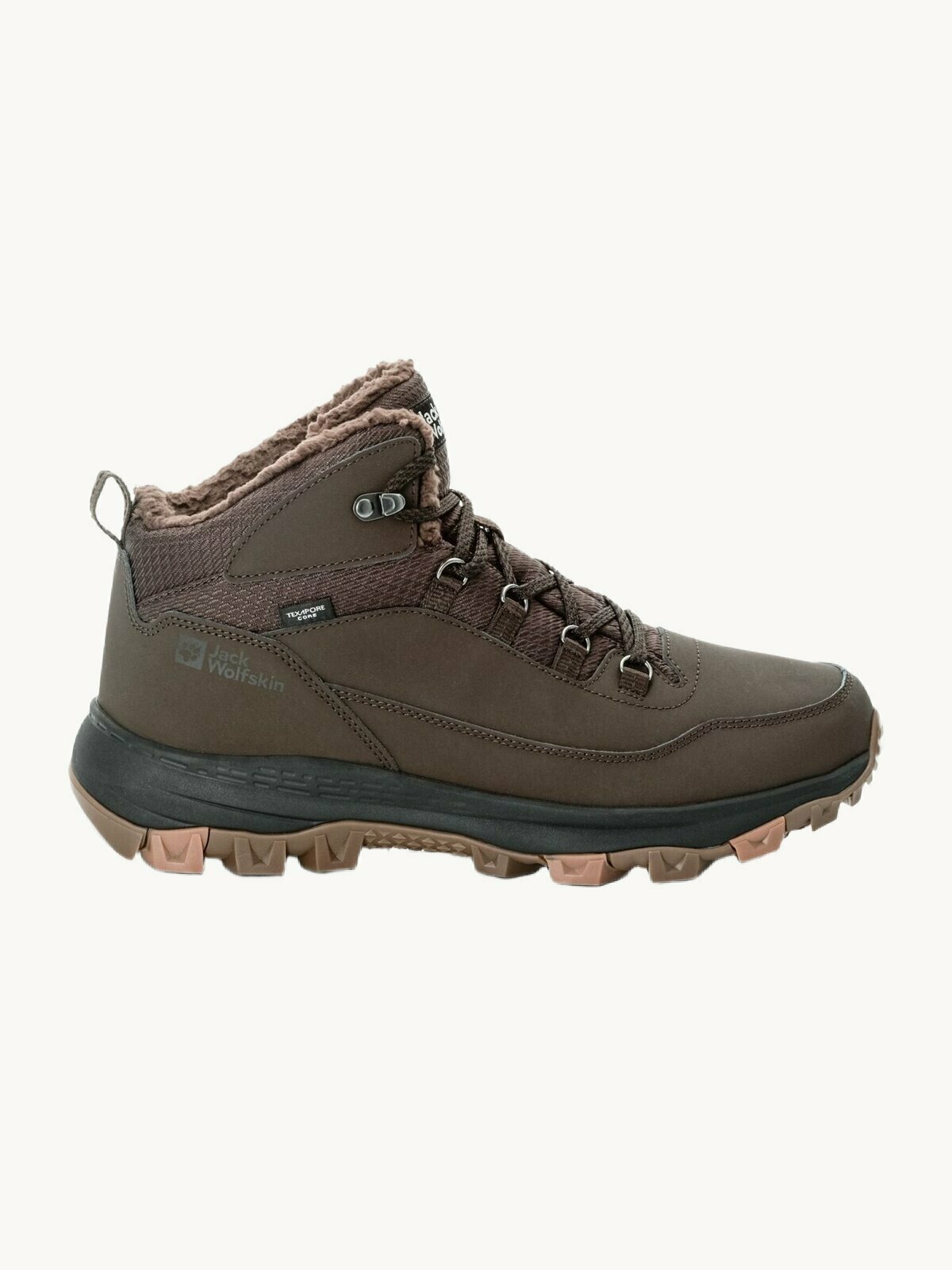 Ботинки Jack Wolfskin Everquest Texapore Mid, размер 8.5, коричневый