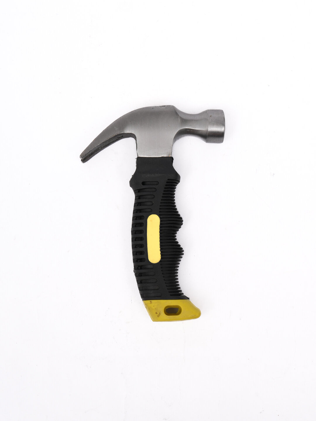 Молоток гвоздодёр, безынерционный, с обрезиненной ручкой, 225 г — фото 1