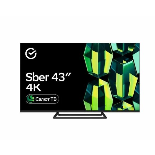 фото Телевизор sber sdx-43u4128, черный