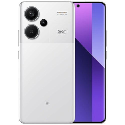 Смартфон Xiaomi Redmi Note 13 Pro+ 12/512 ГБ Global, Dual: nano SIM + eSIM, moonlight white