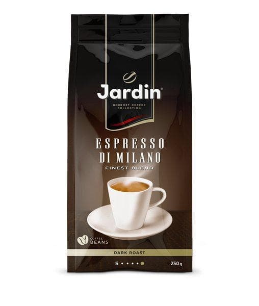Кофе в зернах Jardin Espresso di Milano Темная обжарка, 250 г