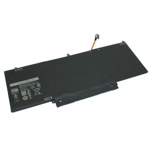 Аккумулятор для ноутбука Dell XPS 11 XPS11D-1308T (DGGGT) 7.4V 5400mAh аккумуляторная батарея для ноутбука dell xps 14 j70w7 11 1v 4400mah черный