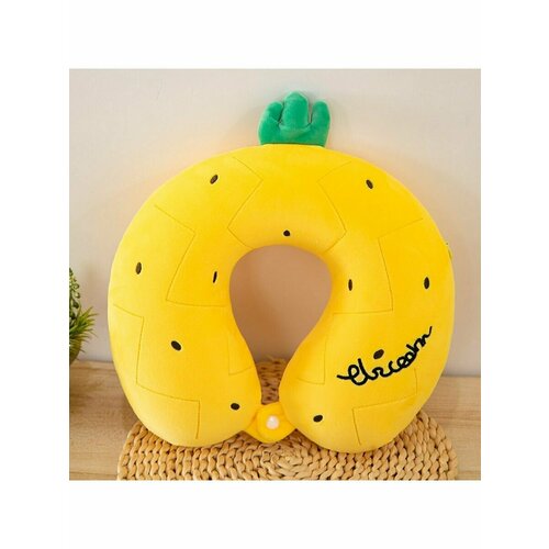 Подушка для шеи , желтый