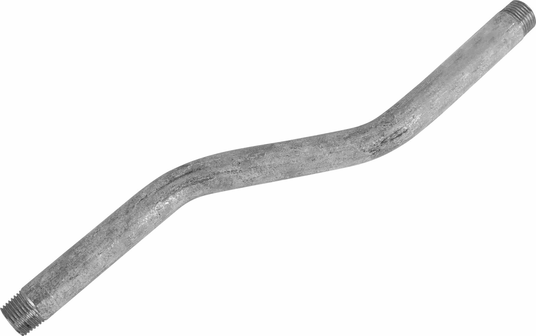 фото Отступ резьбовой оцинкованный наружная резьба 1/2" мм сталь