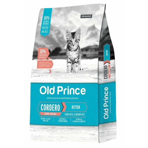 Old Prince (Олд Принц) Noveles - Сat Kitten 3 Kg (Для котят. Ягнёнок, бурый рис)