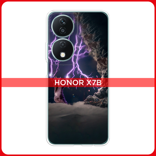 Силиконовый чехол на Honor X7B / Хонор X7B Кот призыватель погоды силиконовый чехол на honor 5a хонор 5а кот призыватель погоды