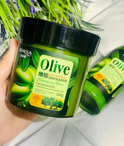 Маска для волос BioAqua OLIVE Hair Mask 500гр