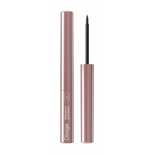 Водостойкая подводка для глаз / Divage Waterproof Liquid Eyeliner