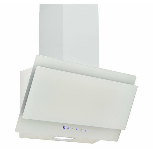 Вытяжка кухонная наклонная Schaub Lorenz SLD DL5227 60 см двойное белое стекло 1259000₽