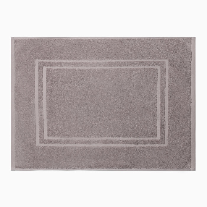 Этель Коврик махровый Этель Classic, цв. светло-серый, 50х70 см, 100% хлопок, 730 г/м2